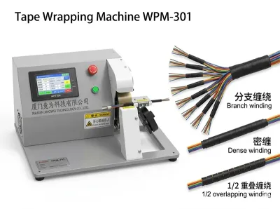 Otomatik Bant Sarma Makinesi 2-50mm Bant Genişliği WPM-301