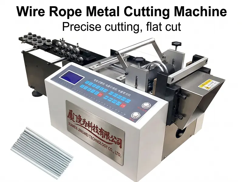 Tel Halat Metal Kesme Makinesi | Endüstriyel Kablo Kesici
