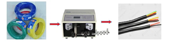 Otomatik Tel Kesme ve Sıyırma Makinesi & Otomatik Tel Besleme Makinesi