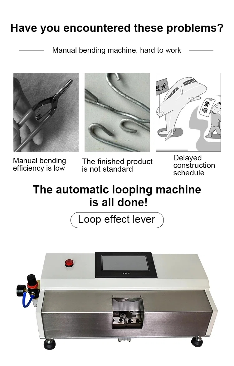 Metal Teller Döngü Makinesi, Kanca Döngü Makinesi, Ark Bükme Makinesi 
