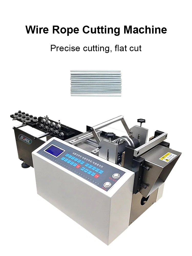  Tel Halat Kesme Makinası, Metal Kesme Makinası, Tel Doğrultma Kesme Ekipmanları 