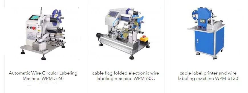 kablo etiketleme makineleri (bayrak, dairesel, katlama, baskı modelleri) net, dayanıklı tel/kablo işaretleme için tanımlamayı ve organizasyonu artırmak.