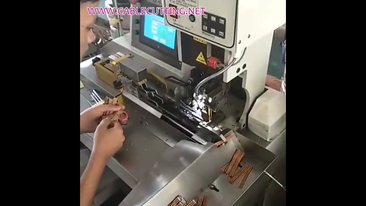 Çok Hatlı Kablo Kıvırma Makinesi | Otomatik Sıyırma ve Kıvırma