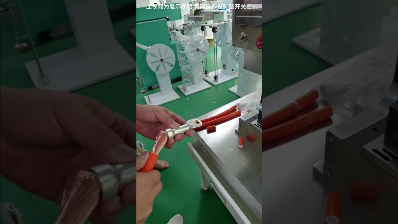 30 Ton Tam Servo Terminal Makinesi - Müşteri Onaylı Yüksek Hızlı Kablo İşleme #fabrika #makine