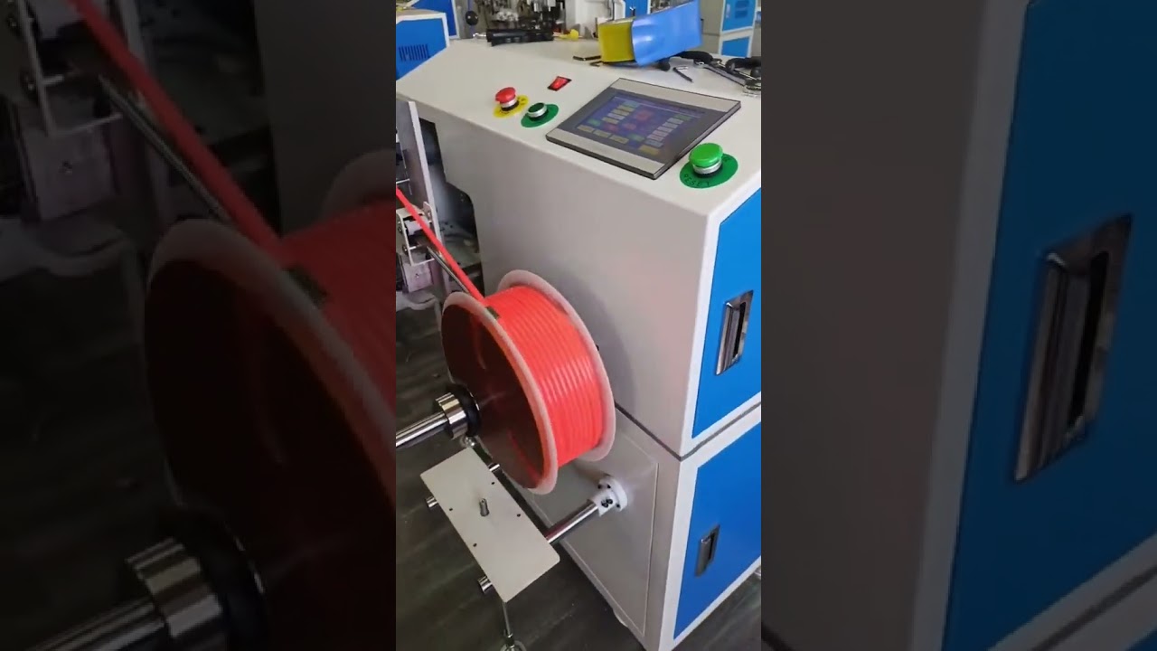 Yumuşak ve PVC Borular İçin Hassas Ölçüm & Düzgün Sargı ile Verimli Boru Sarma Makinası | Fabrika