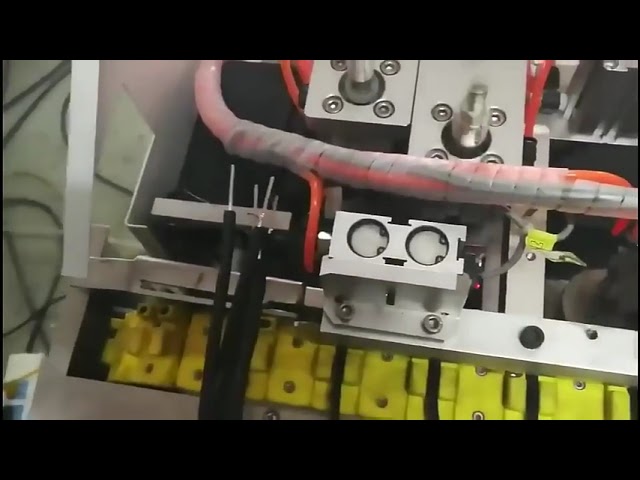 Otomatik Fırça Koruma & Büküm Örgü Makinesi – Kablo Çekirdek Sıyırma