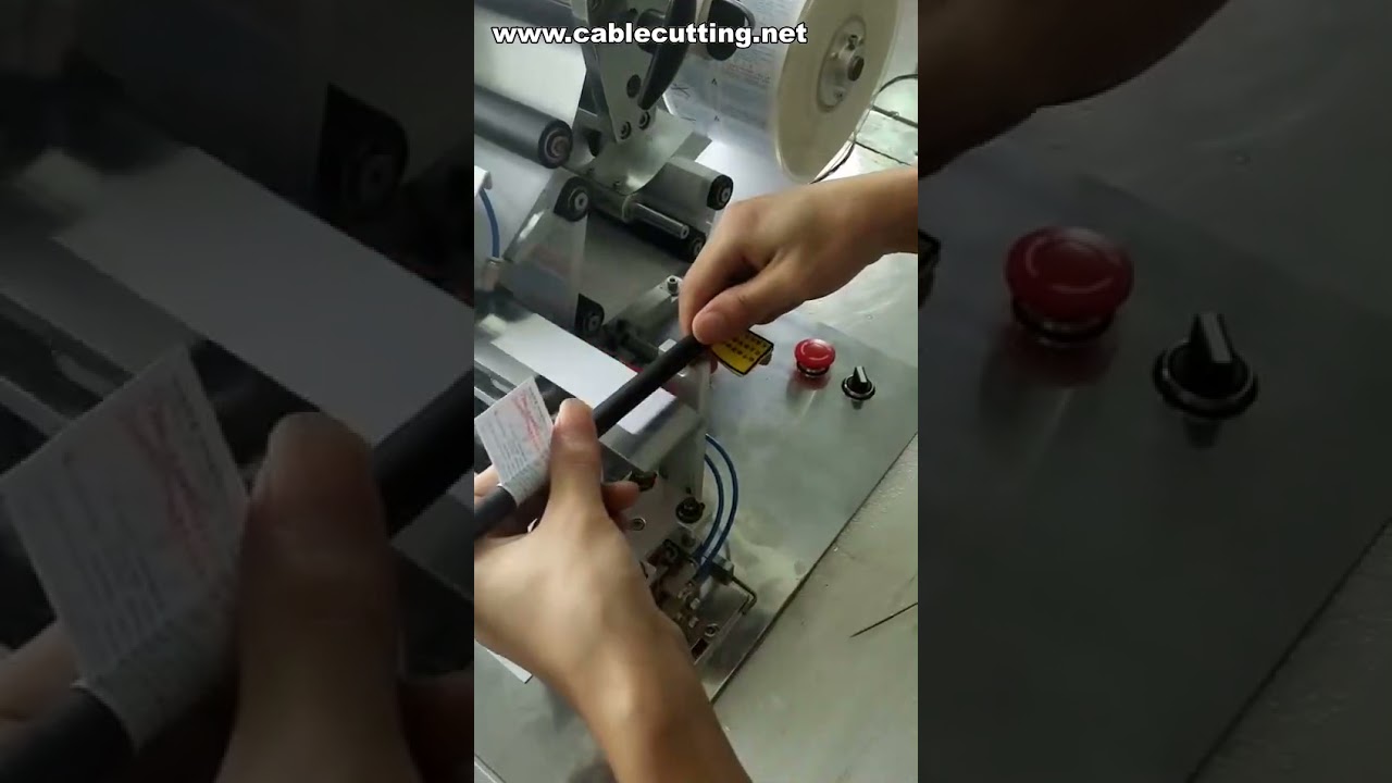 Yarı Otomatik Kablo Tel Katlamalı Etiketleme Makinesi | Verimli Kablo Etiketleme Çözümleri
