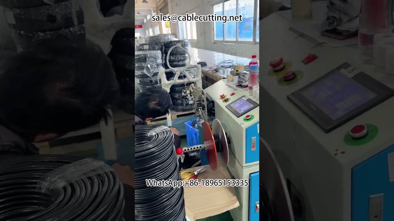 Otomatik Metre Sayma Sarma Makinesi | Tel İşleme & Otomotiv Kablo Demeti