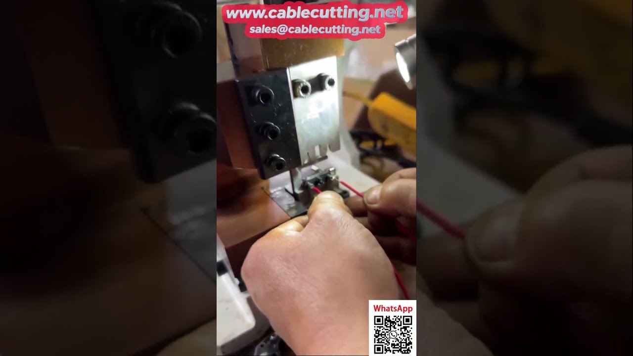 Otomatik Güç Kablosu İşleme Makinesi | Hassas Sıyırma ve Kıvırma