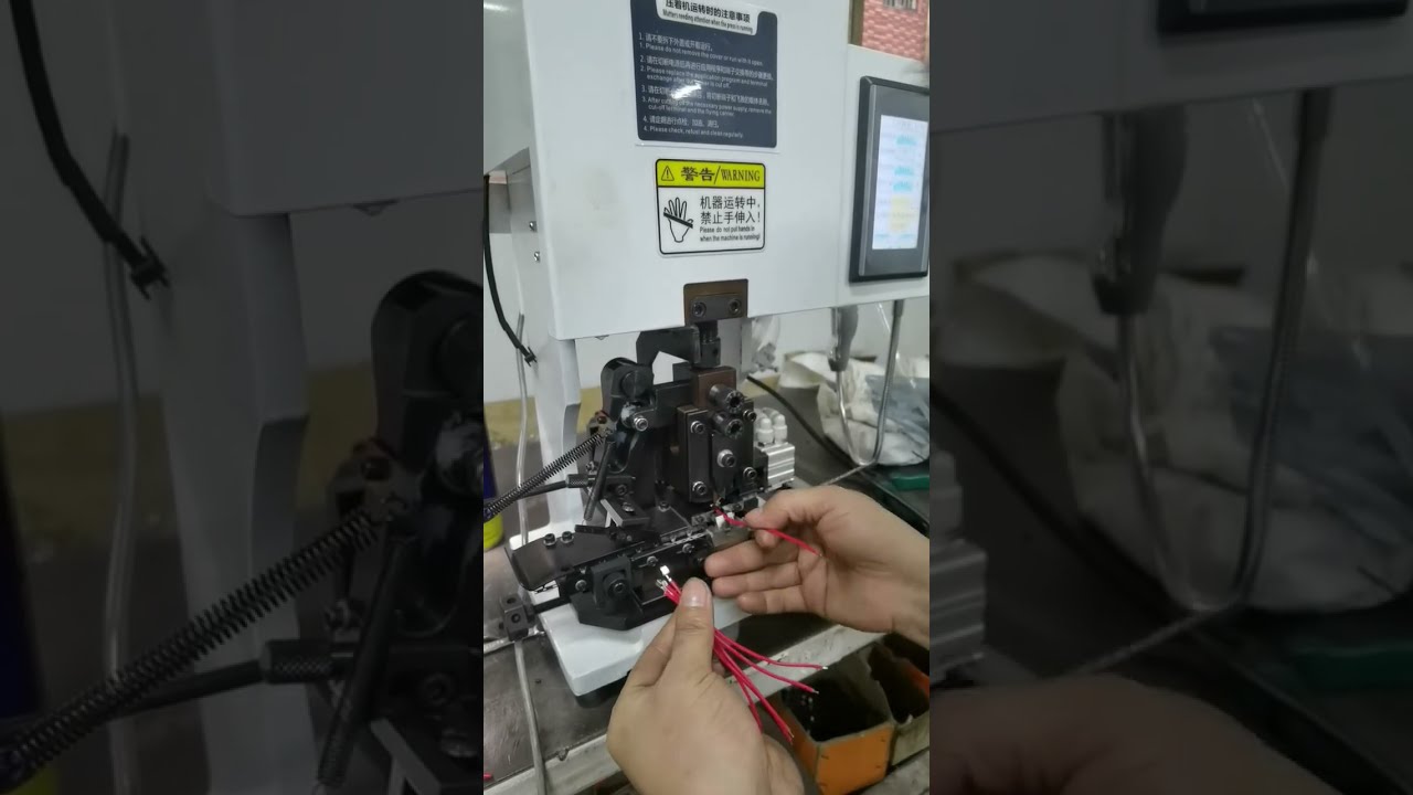 1.5T Dokunmatik Ekran Kablo Sıyırma ve Kıvırma Makinesi – Maliyet Etkinliğinde İlk Tercih #fabrika