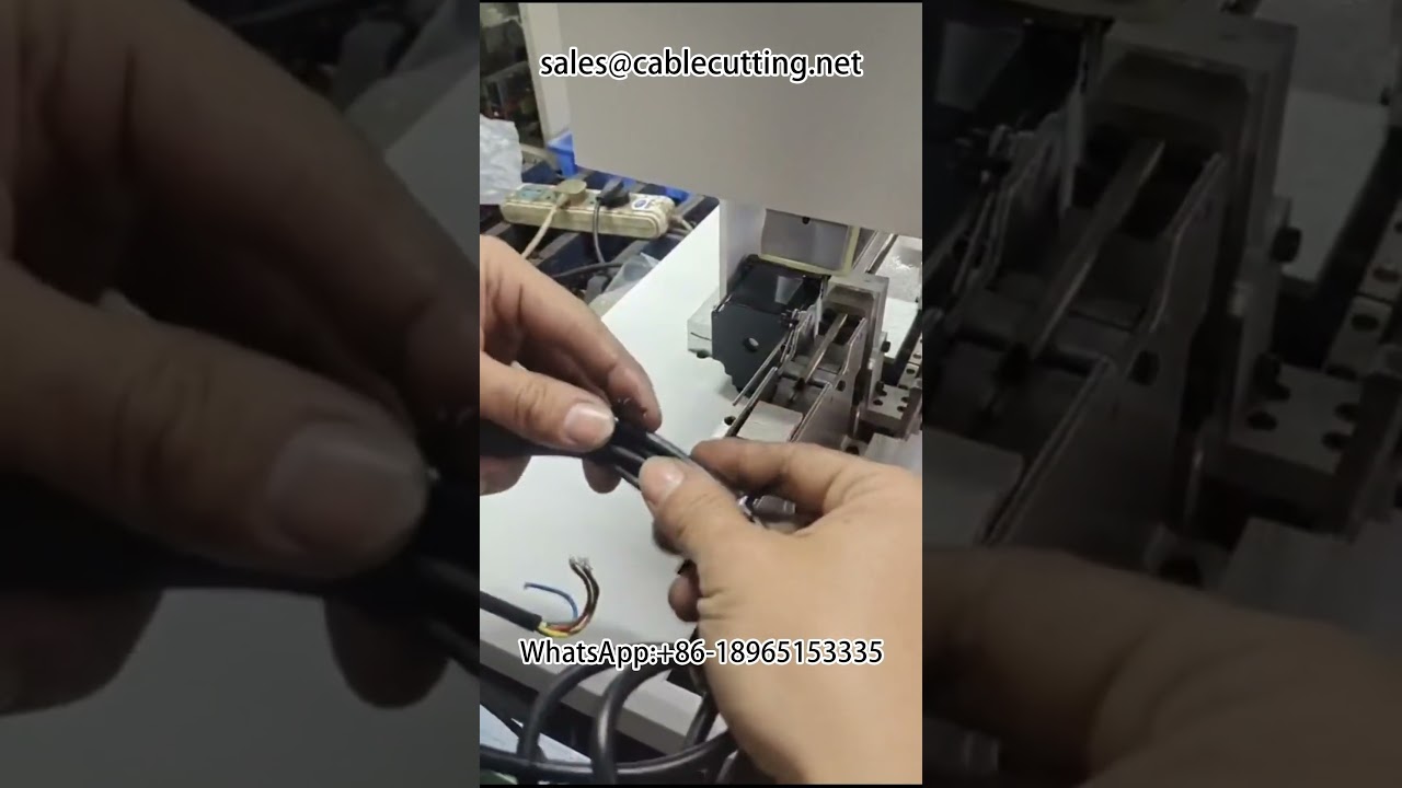 Sahada Otomatik Çekirdeksiz Bağlama Makinesi Operasyonu | Kablo Demeti İşleme