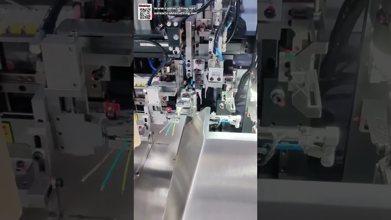 Otomotiv Kablo Demeti Terminal Sıkma ve Konnektör Yerleştirme İşleme Makinesi