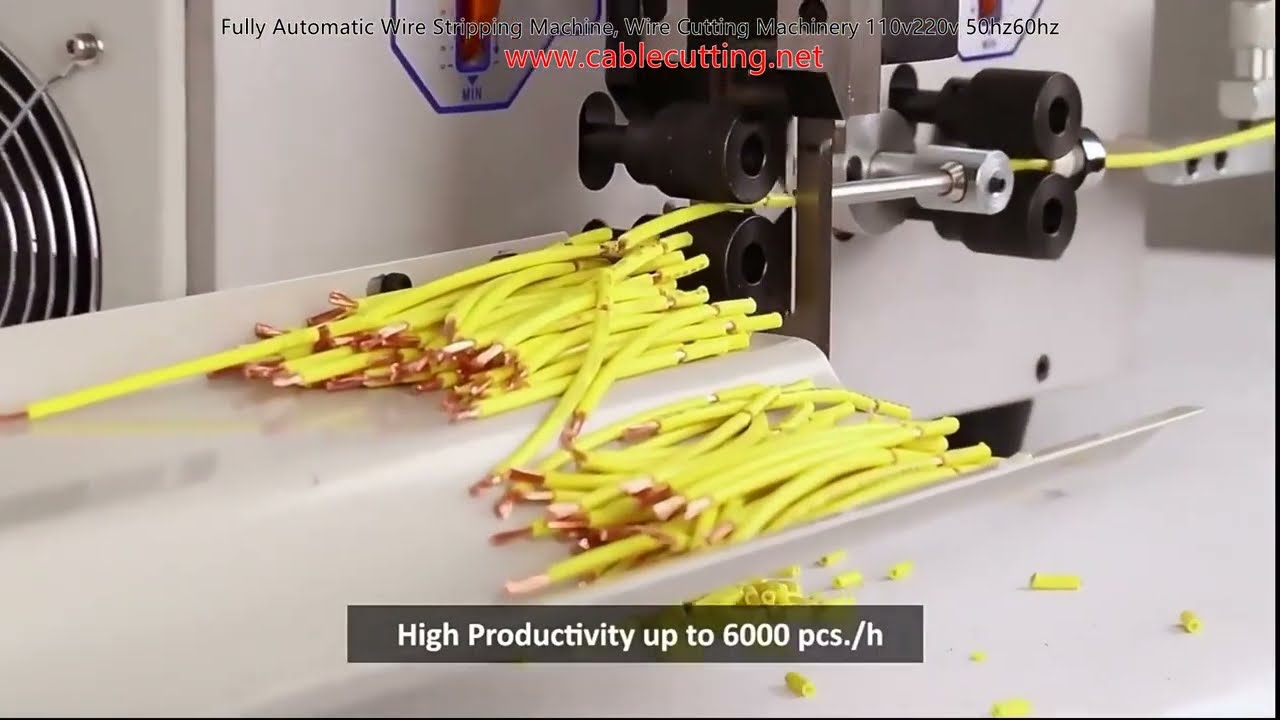 Tam Otomatik Kablo Sıyırma ve Kesme Makinesi | 110V/220V 50Hz/60Hz