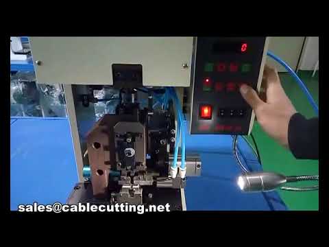 WPM-2008A2 Amp Terminal Presleme Makinesi - Endüstriyel Kablo Sıkma