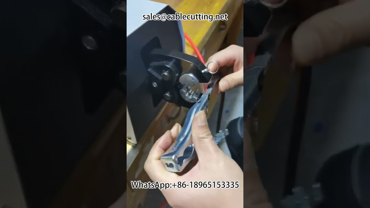 Timsah Klipsi Krimpleme için Pnömatik Terminal Krimp Makinesi | Otomasyon Ekipmanı