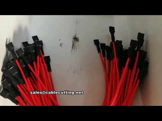 Automatic Terminal Crimping Machine with Heat Shrink Tube