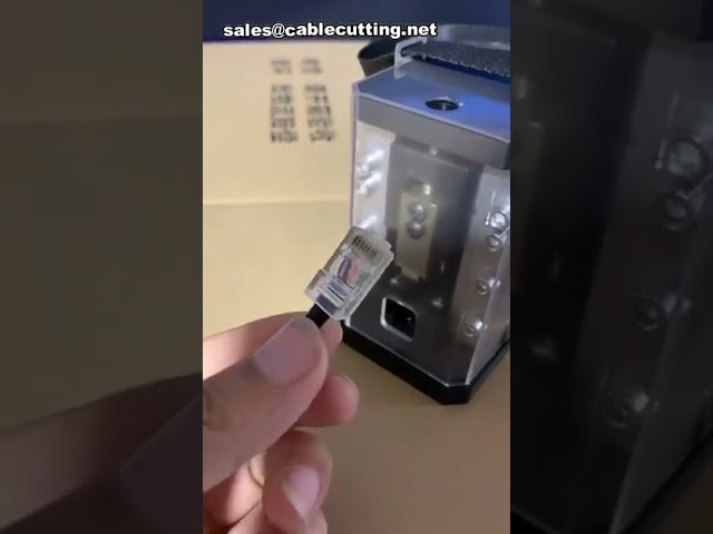 Ağ Kablosu ve Fiber Optik Crimp Makinesi | 5G Hat Montajı İçin Yüksek Hassasiyetli Pres
