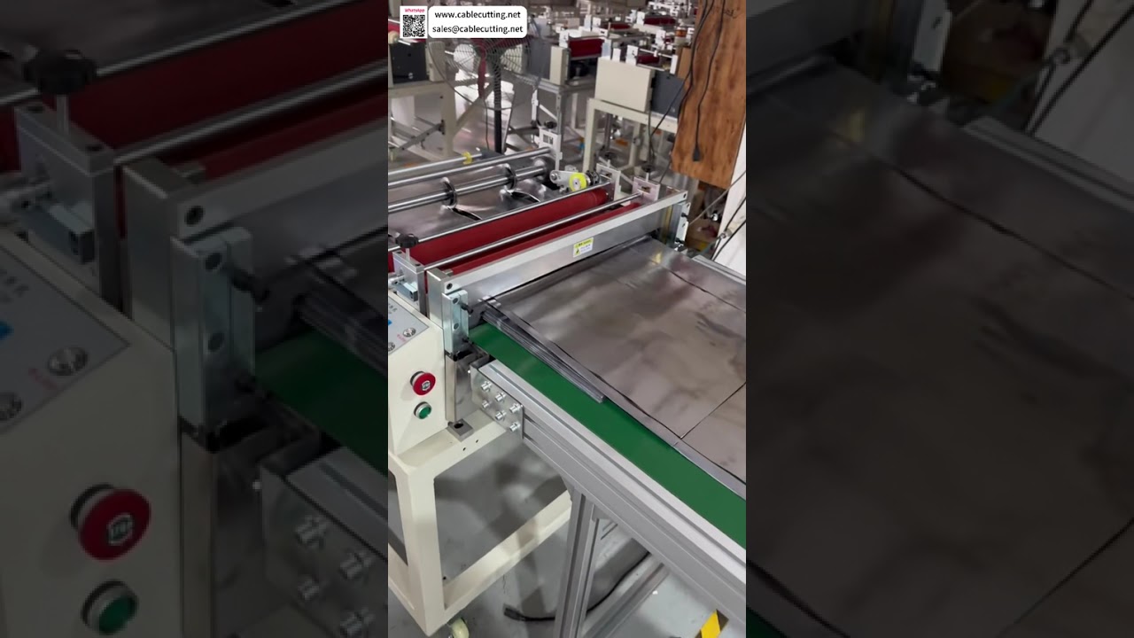 Ağır Hizmet Tipi Kurşun Levha Döner Kesim Makinesi – Hassas Uzunluk Kontrolü ve Metre Sayacı ile Endüstriyel Performans