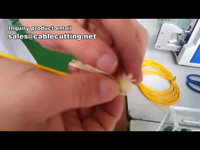 Koaksiyel Kablo Sıyırma Makinesi, Koaksiyel Kablo Üretim Makinesi, Mikro Koaksiyel Kablo Sıyırma Makinesi