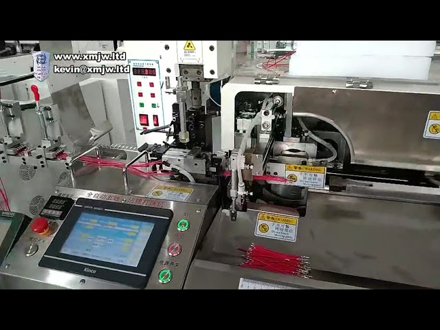 Otomatik Kablo Soyma, Terminal Presleme ve Daldırma Makinesi - AWG 32-16, 5 Telli, 110V/220V