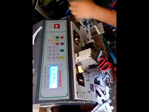 Düz Şerit Kablo Kesme ve Tel Sıyırma Ayırma Makinesi | Verimli Kablo İşleme