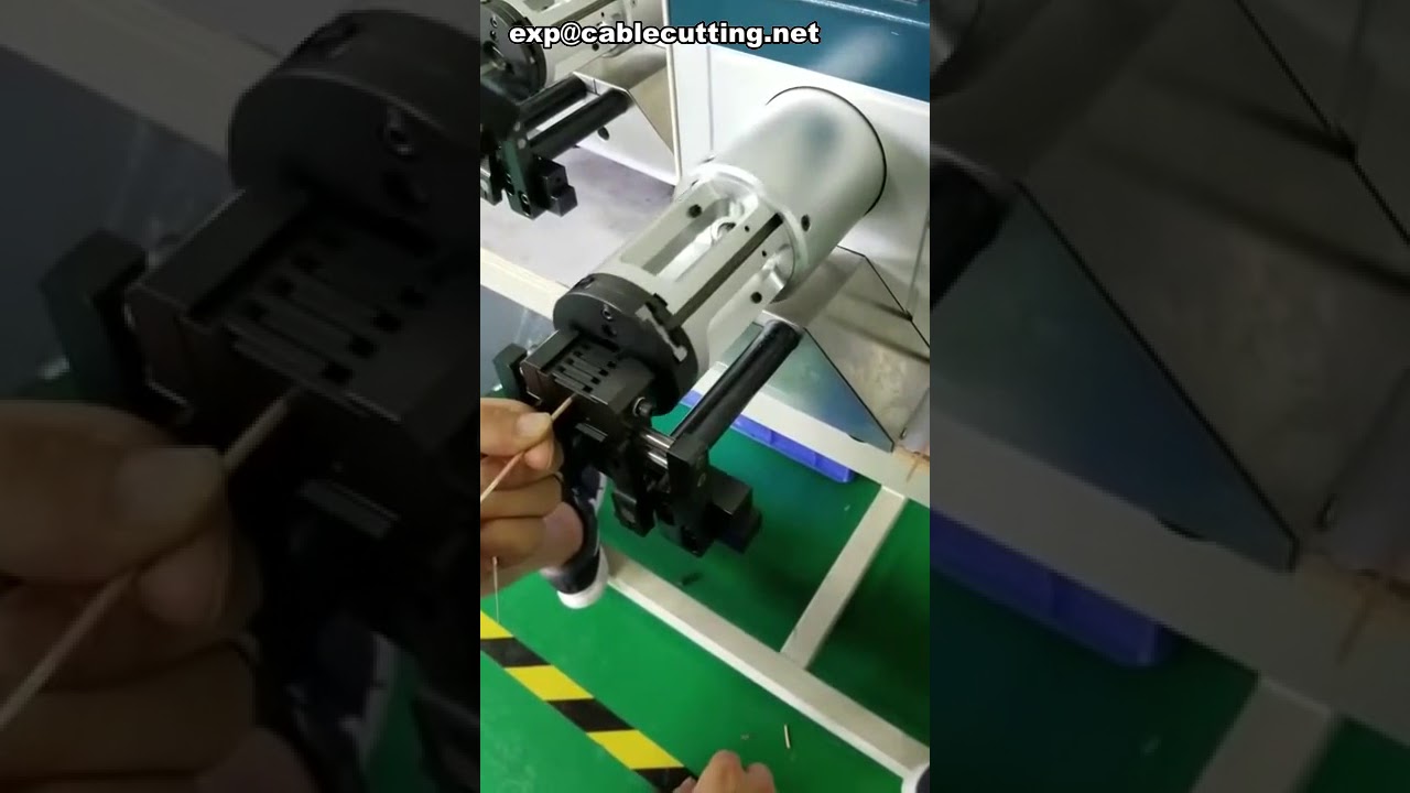 RG316 Koaksiyel Kablo Soyma Makinesi | Yüksek Hassasiyetli Coax Kablo Sıyırma Cihazı