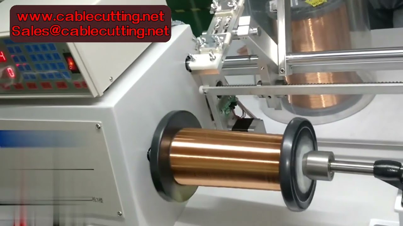 CNC 813 750W Bobin Sarma Makinesi | 0.1-2.5mm Kablo Sarımı | Yeni Enerji Trafoları İçin Otomatik Sargı