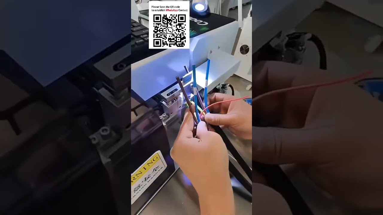 Elektrikli Araç Şarj Kablosu için Otomatik Isı Borusu Makinesi: Baskı, Takma ve Fırınlama