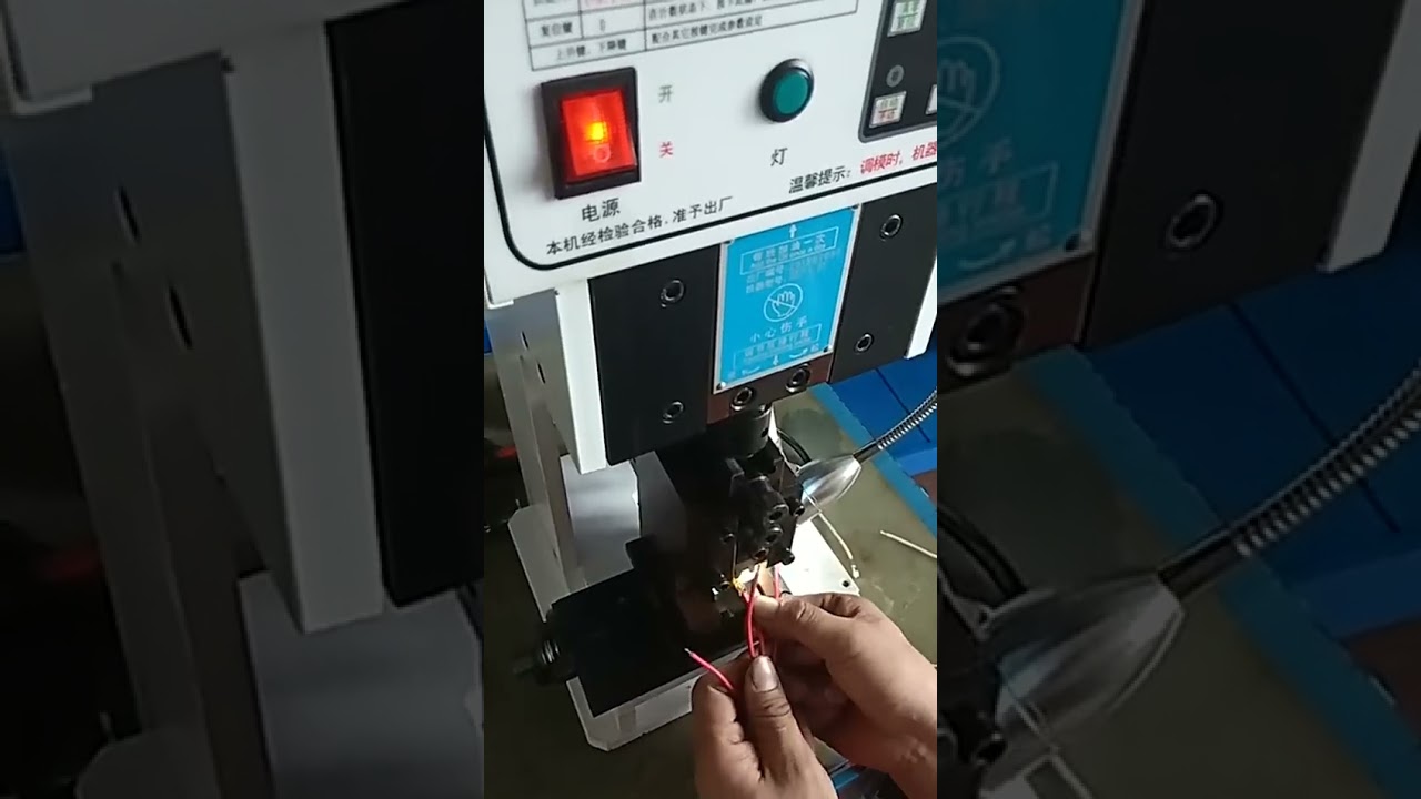 Yarı Otomatik Ultra Sessiz 1.5T Terminal Pres Makinesi | Elektrik Teli için OTP Kalıp Özelleştirme