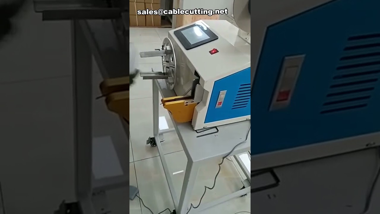 Tel Sarma ve Bağlama Makinesi Kullanım Videosu | Otomatik Kablo Paketleme