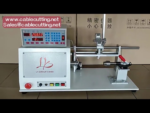 830 Bobin Sarma Dispenseri Bilgisayar Kontrollü Otomatik Tel Sarma Makinesi 400W 0.04-1.20mm Yüksek Kalite
