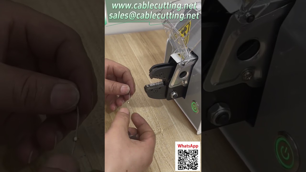 Elektrikli Terminal Sıkma Makinesi | Özel Kalıpla Metal Bilye Sıkma | Çekme Testi Başarılı
