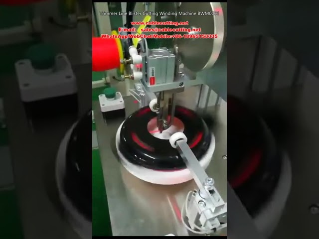 BWM0001 Çim Misinası Blister Kesme ve Sarma Makinası - Otomatik Paketleme Çözümü