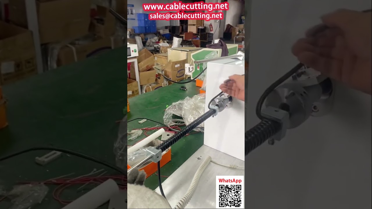 Özel Yaylı Telefon Kablosu Sarma Makinası | Otomatik Kablo Paketleme Çözümü
