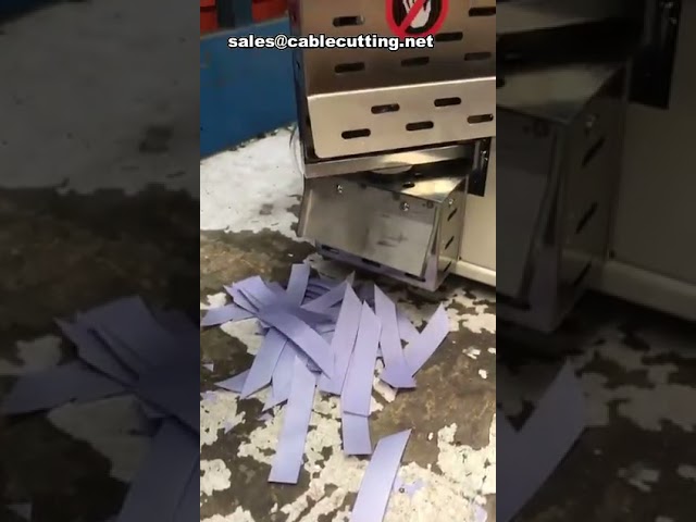 Açılı Kesimler İçin Sıcak-Soğuk Döner Bıçaklı Kurdele Bant Kesme Makinesi | Döner Bıçaklar