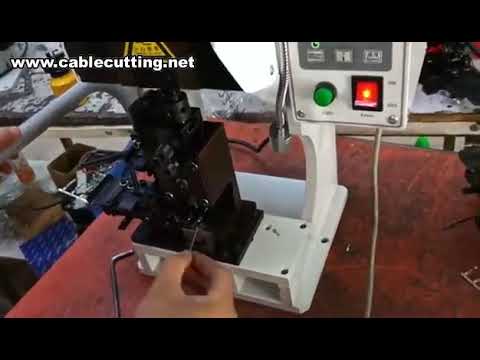 Terminal Sıkma Makinesi | Tel Sıkma Makinesi | Elektrik Tipi Terminal Sıkma Makinesi