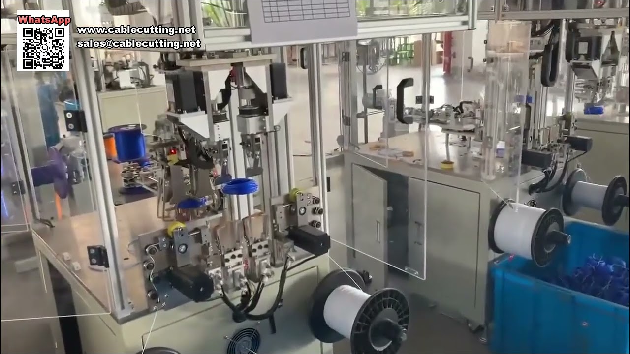 Askılı Kart Trimer İpi Paketleri İçin Ticari Otomatik Sarma ve Bağlama Makinesi