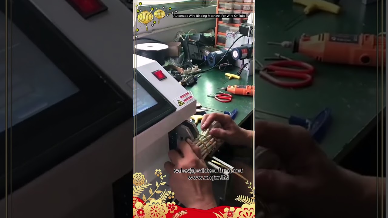 Otomatik Tel ve Boru Bağlama Makinesi | Endüstriyel Paketleme Çözümleri