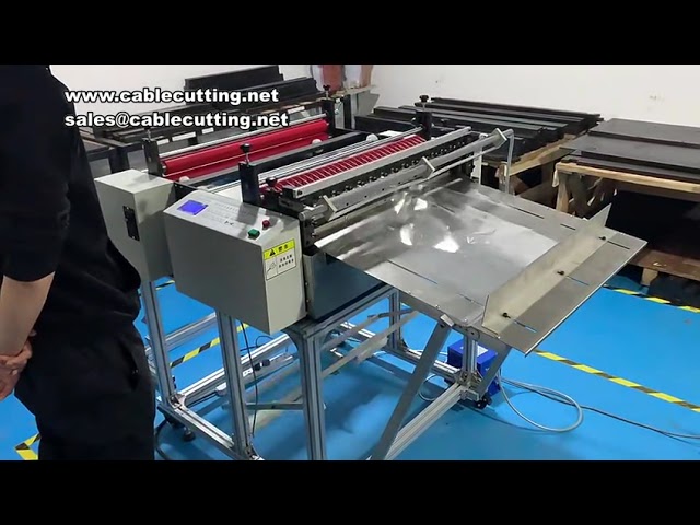 Otomatik Kumaş Kesim Makinesi | EVA Rulo Film Kesim Makinesi | Plastik Film Otomatik Kesim Sistemi
