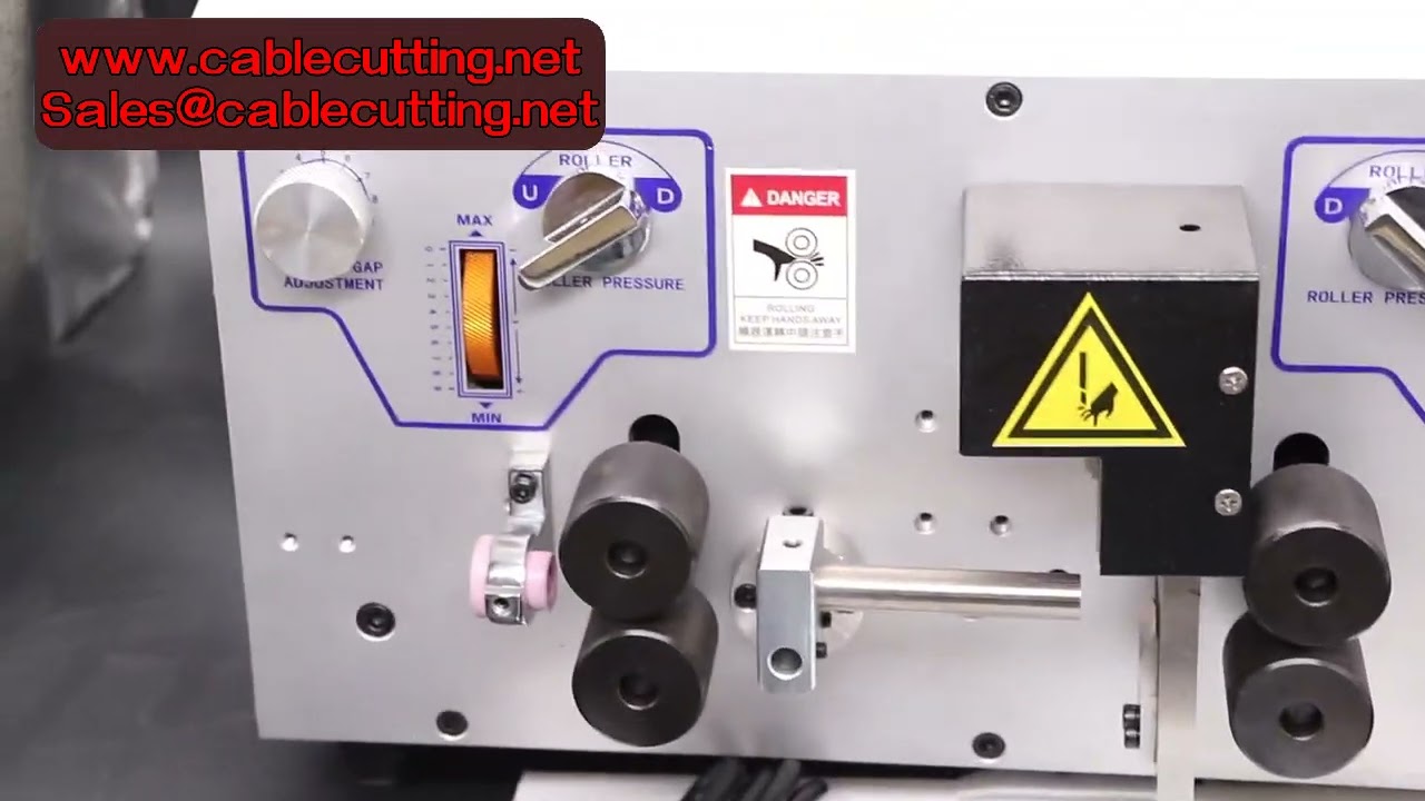 0.2-25mm2 Otomatik Ayarlanabilir Kablo Sıyırma ve Kesme Makinesi 220V | Endüstriyel Kablo Soyucu
