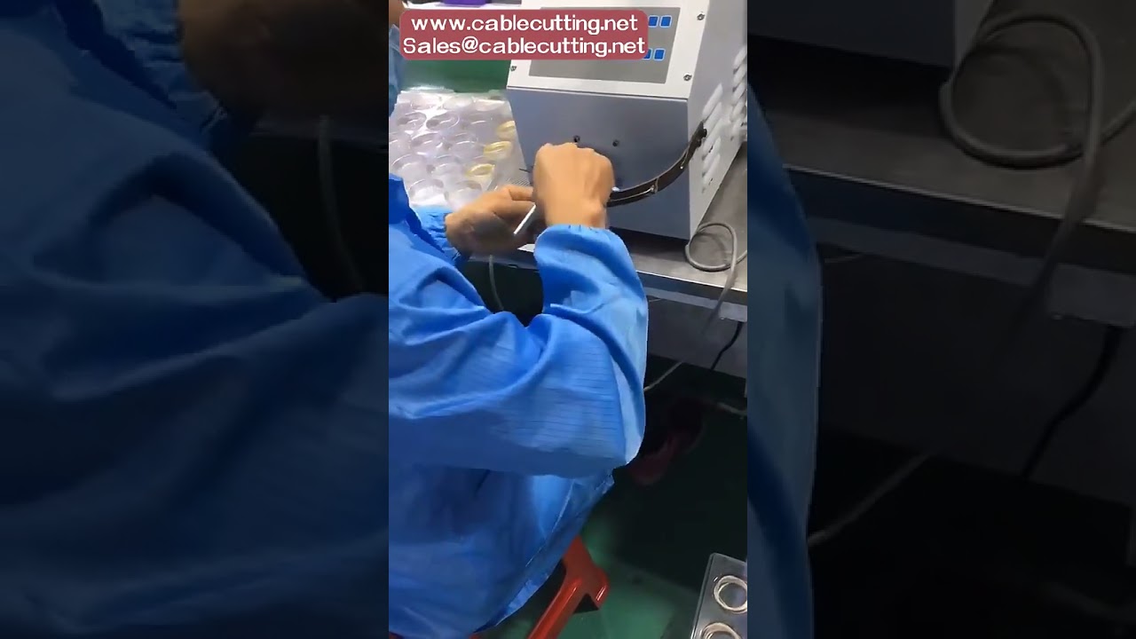 Yarı Otomatik Kablo Sarma Makinesi X WM01A – USB ve Medikal Kablo Sarma Çözümü