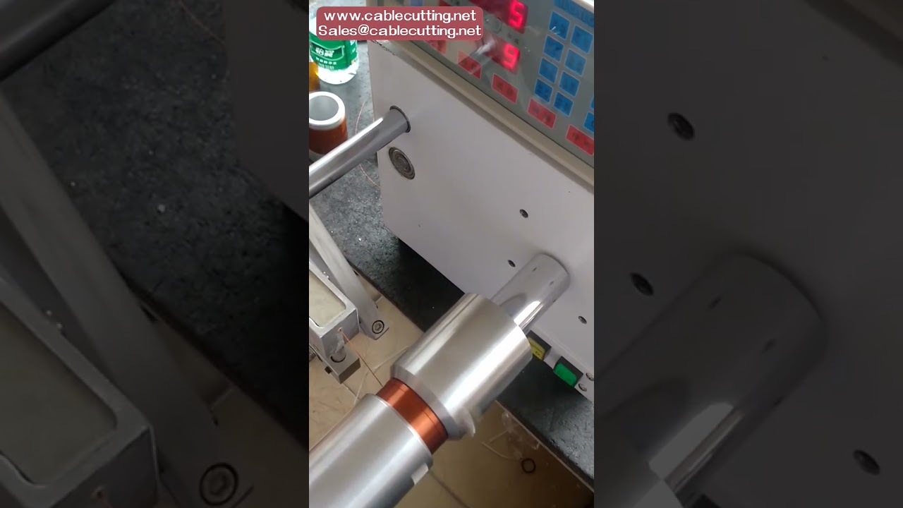 LY860 220V/110V Kendinden Yapışkanlı Tel ile Kağıt Tüp Ses Bobini Sarma Makinesi - Hoparlör Bobini Üretimi
