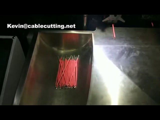Yüksek Hızlı Kablo Sıyırma, Kesme ve PCB Terminal Crimping Makinesi | Otomatik Kablo İşleme