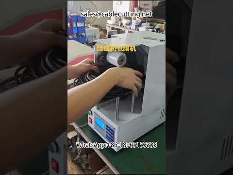 Güç Kablosu Sarma ve Paketleme Makinesi | Otomatik Endüstriyel Çözümler