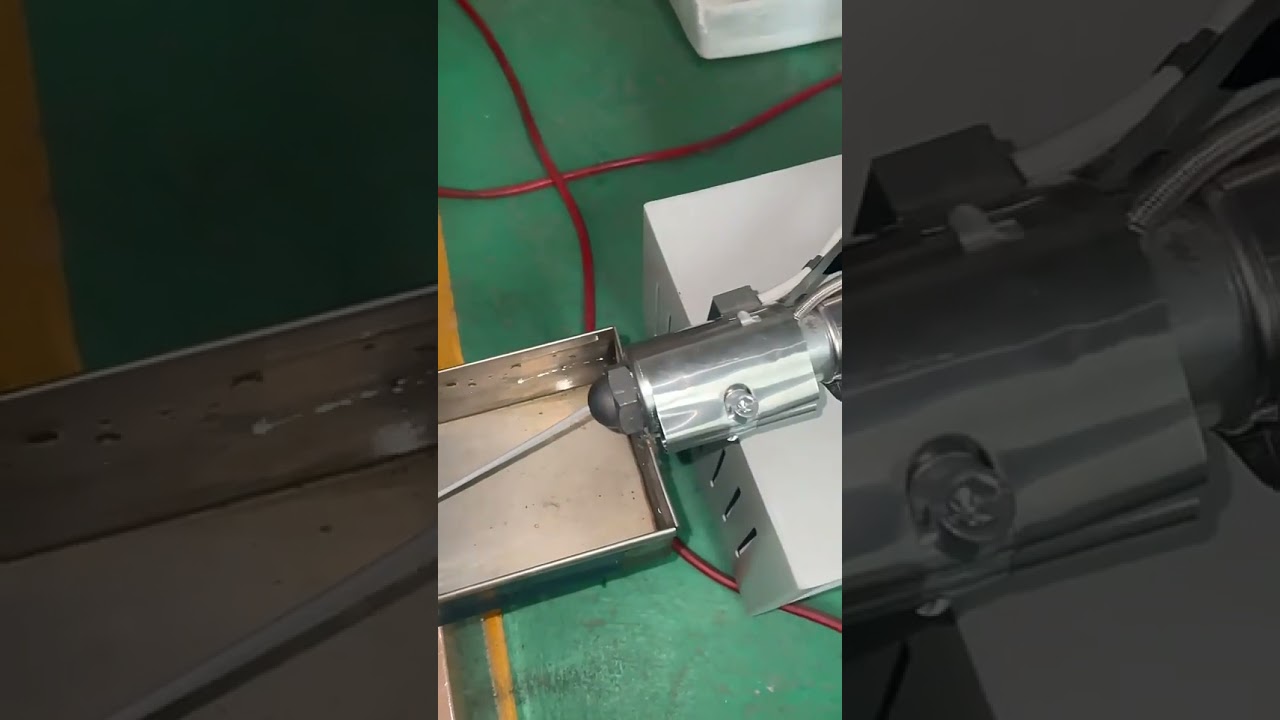 Mini Plastik Boru Profil Ekstrüderi | Küçük 3D Filament Tek Vidalı Ekstrüder