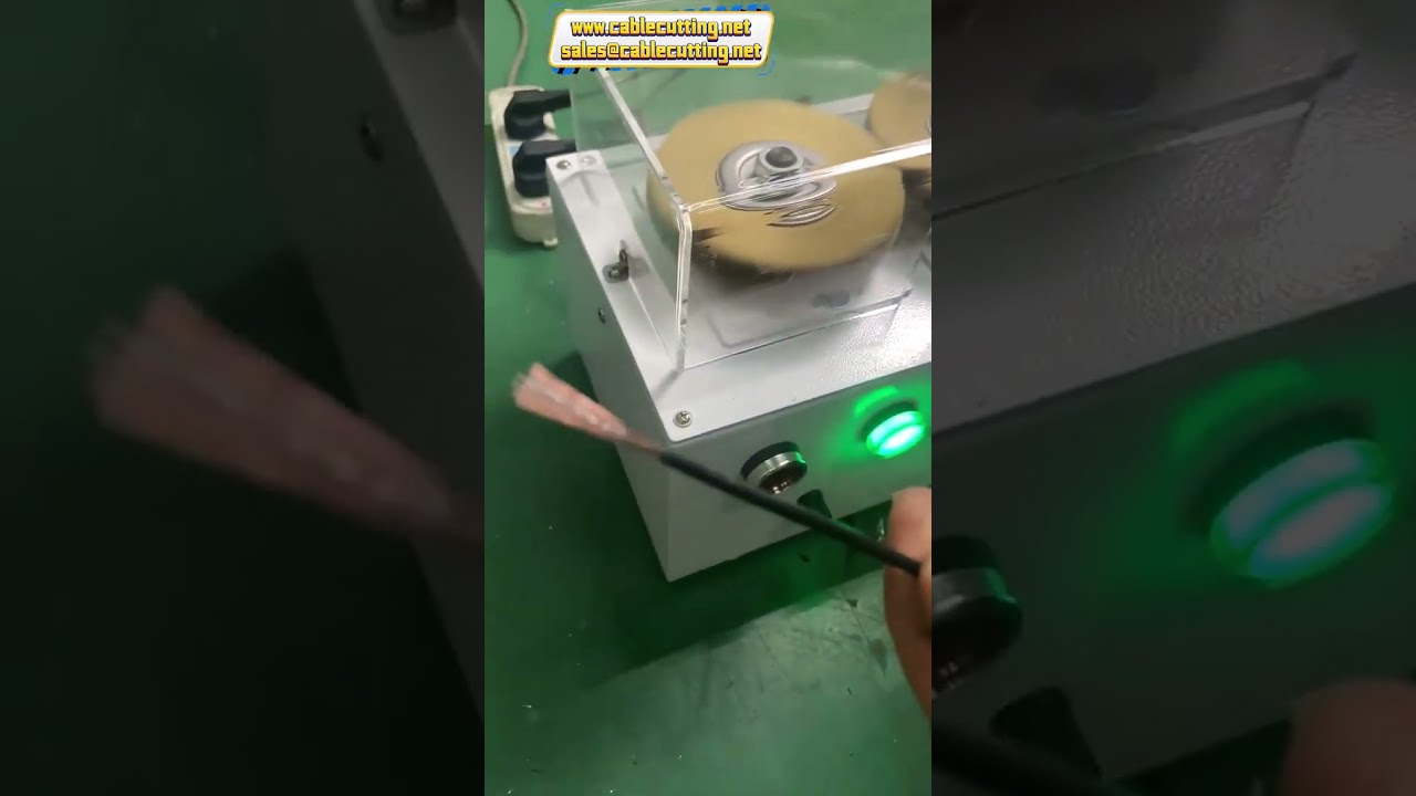 Kablo Örgü Fırçalama Makinesi | Koruyucu Tel Tarama ve Fırçalama Cihazı