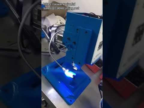 Dört Telli Halat Eklemeli Kablo Sıkma Makinası - Bakır Bant Bağlantı Sıkma Aparatı