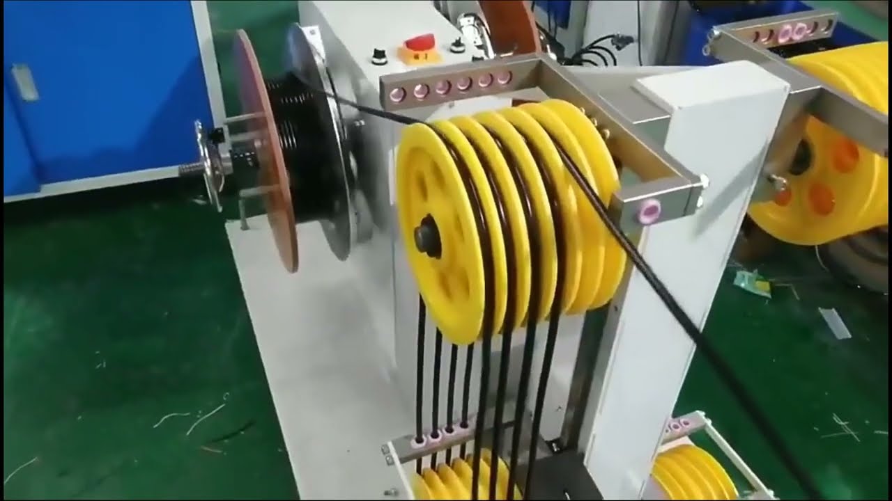 Tam Otomatik Hortum Kesme, Kıvırma ve Bükümlü Bağlama Makinesi