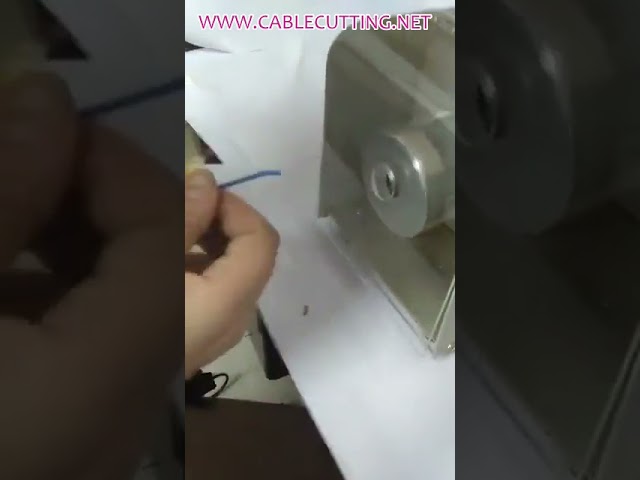 Elektrikli Kablo Sıyırma Makinesi | Otomatik Tel İşleme Cihazı