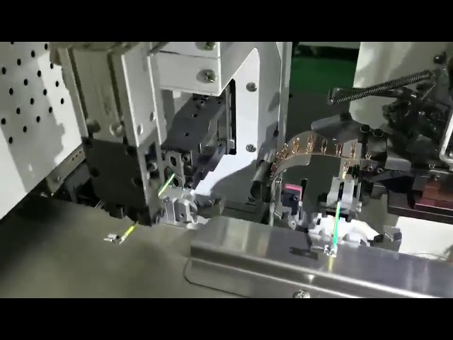 Tam Otomatik Isı Büzüşmeli Boru Geçirme, Bükme, Kalaylama ve Kıvırma Makinesi - Yüksek Verimli Kablo İşleme